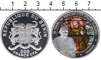 Продать Монеты Бенин 500 франков 2014 Серебро