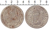 Продать Монеты Венгрия 1/2 талера 1780 Серебро