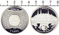 Продать Монеты Латвия 1 лат 2011 Серебро