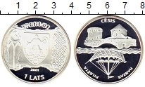 Продать Монеты Латвия 1 лат 2001 Серебро