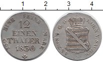 Продать Монеты Саксония 1/12 талера 1830 Серебро