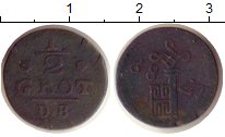 Продать Монеты Бремен 1/2 грота 1789 Медь