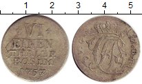 Продать Монеты Сайн-Альтенкирхен 1/6 талера 1757 Серебро
