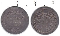 Продать Монеты Ватикан 1/2 гроссо 1757 Серебро