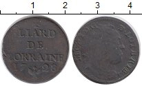 Продать Монеты Лотарингия 1 лиард 1728 Медь