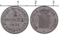 Продать Монеты Саксен-Кобург-Готта 2 гроша 1855 Серебро