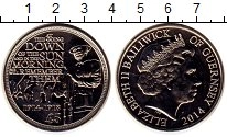 Продать Монеты Остров Джерси 5 фунтов 2014 Медно-никель