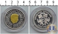 Продать Монеты Того 1000 франков 1994 Серебро