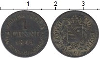 Продать Монеты Саксен-Кобург-Готта 1 пфенниг 1841 Медь