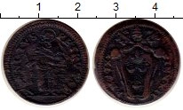 Продать Монеты Ватикан 1/2 байоччи 1699 Медь
