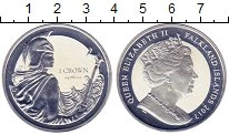 Продать Монеты Фолклендские острова 1 крона 2017 Серебро