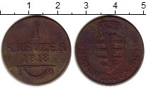 Продать Монеты Саксе-Мейнинген 1 крейцер 1818 Медь
