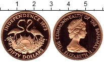 Продать Монеты Багамские острова 50 долларов 1973 Золото