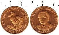 Продать Монеты Маврикий 500 рупий 1988 Золото