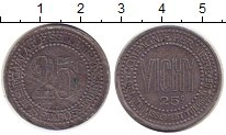 Продать Монеты Франция 25 сантим 0 Алюминий