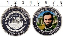 Продать Монеты Либерия 5 долларов 2009 Посеребрение