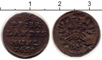Продать Монеты Бранденбург 3 пфеннига 1658 Серебро