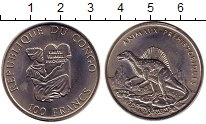Продать Монеты Конго 100 франков 1994 Медно-никель