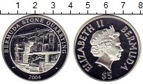Продать Монеты Бермудские острова 5 долларов 2004 Серебро