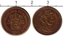 Продать Монеты Нидерланды 5 гульденов 1912 Бронза