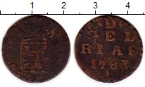 Продать Монеты Гелдерланд 1 дьюит 1783 Медь