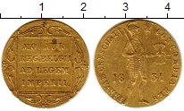 Продать Монеты Голландия 1 дукат 1832 Золото