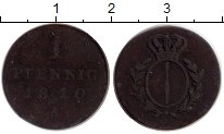 Продать Монеты Бранденбург 1 пфенниг 1810 Медь