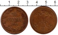 Продать Монеты Финляндия 10 пенни 1891 Медь