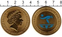 Продать Монеты Австралия 5 долларов 2002 Латунь