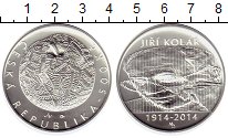 Продать Монеты Чехия 500 крон 2014 Серебро