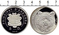 Продать Монеты Андорра 5 динерс 2010 Серебро