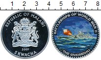 Продать Монеты Малави 5 квач 2009 Посеребрение