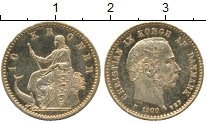 Продать Монеты Дания 10 крон 1900 Золото