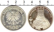 Продать Монеты Польша 500 злотых 1988 Серебро