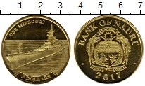 Продать Монеты Науру 5 долларов 2017 Латунь