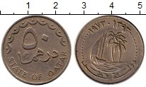 Продать Монеты Катар 50 филс 1973 Медно-никель