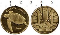 Продать Монеты Полинезия 1 доллар 2017 Латунь