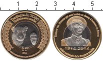 Продать Монеты Того 1 франк 2014 Биметалл