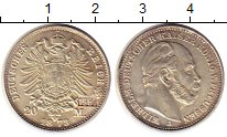 Продать Монеты Пруссия 20 марок 1987 Серебро