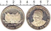 Продать Монеты Нигерия 1000 франков 1960 Серебро
