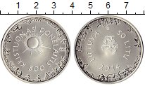 Продать Монеты Литва 50 лит 2014 Серебро
