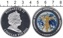 Продать Монеты Фиджи 1 доллар 2011 Посеребрение