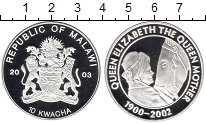 Продать Монеты Малави 10 квач 2003 Серебро