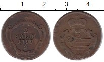 Продать Монеты Ватикан 2 сольди 1799 Медь