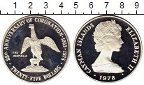 Продать Монеты Каймановы острова 25 долларов 1978 Серебро
