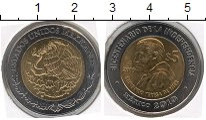 Продать Монеты Мексика 5 песо 2010 Биметалл