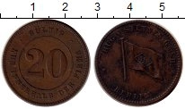 Продать Монеты Германия 20 пфеннигов 0 Бронза