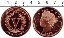 Продать Монеты США 1 унция 0 Медь