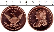 Продать Монеты США 1 унция 0 Медь