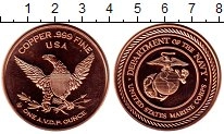 Продать Монеты США 1 унция 0 Медь
